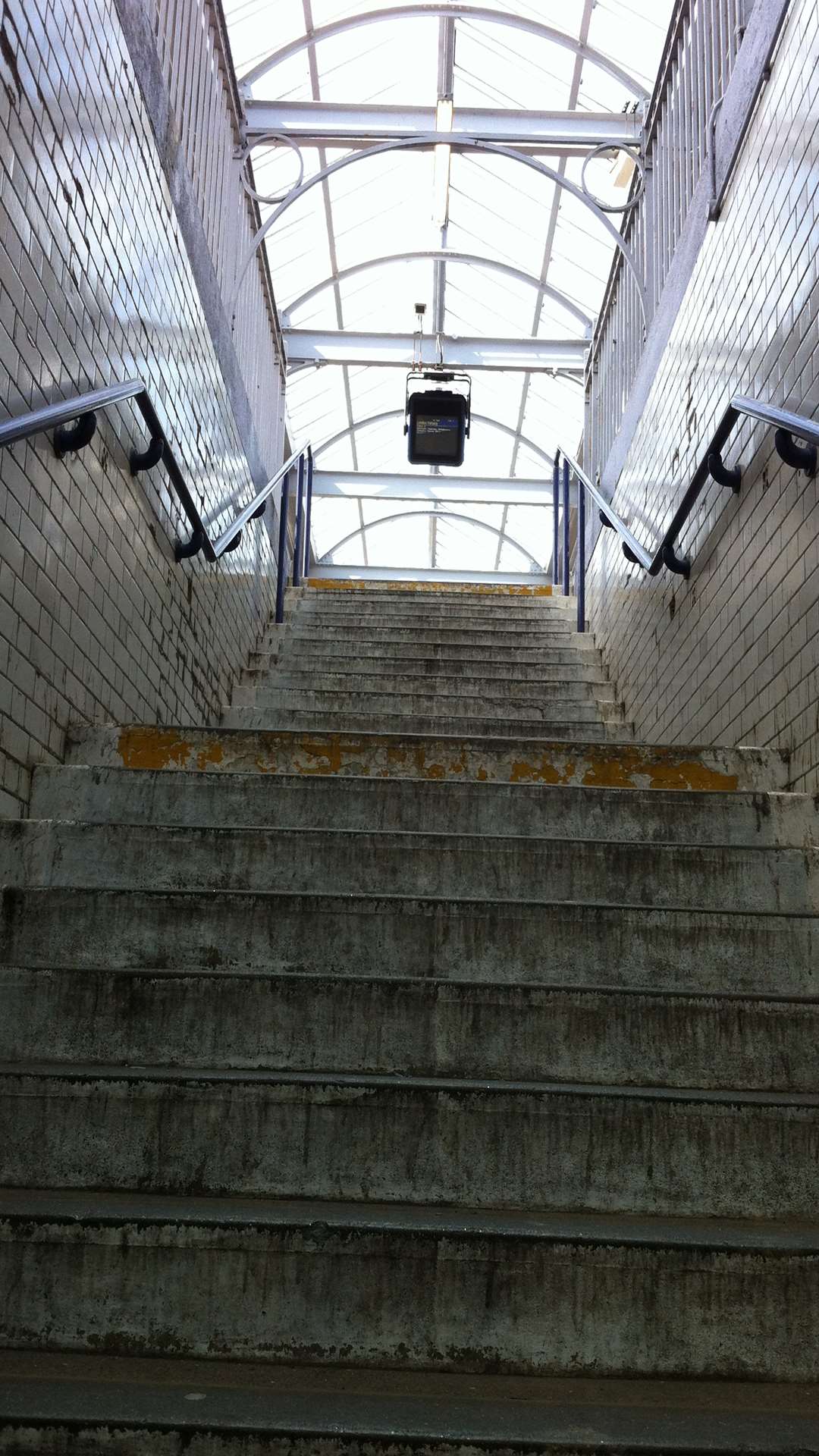 Stairs at Herne Bay station