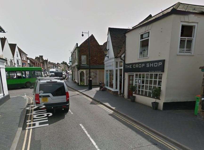 The micropub is planned for 52 High Street, West Malling. Picture: Google Street View