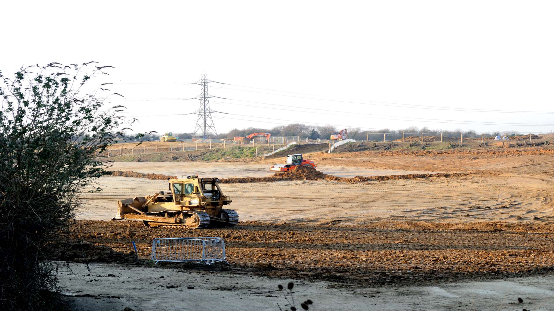 Groundworks have started on the next phase of housing developments at Ebbsfleet Garden City