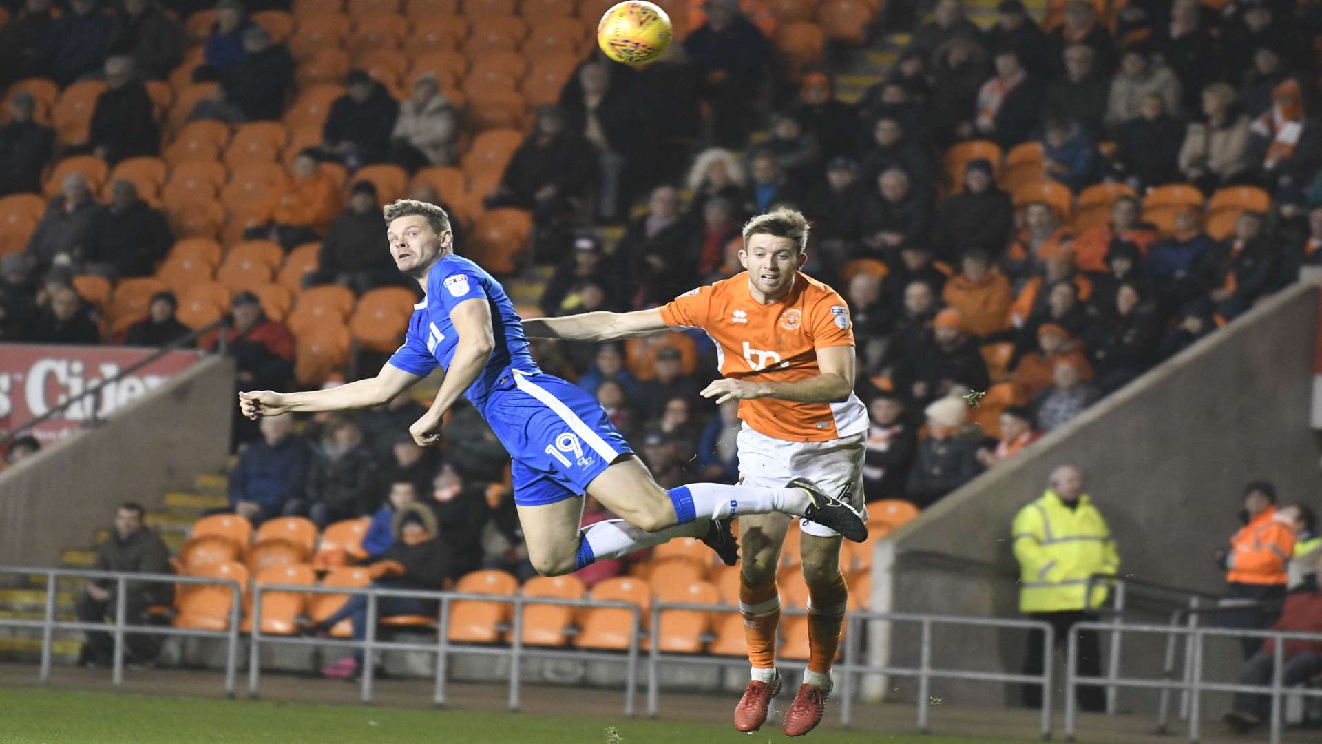 Ben Nugent in the thick of the action Picture: Barry Goodwin