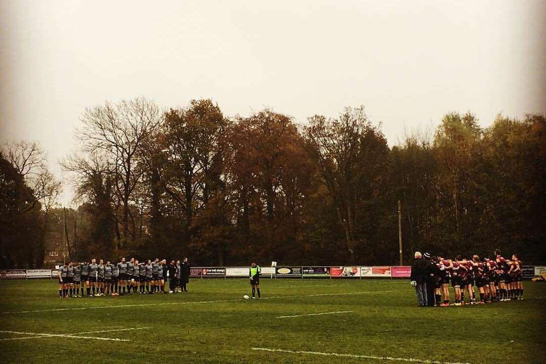 Cranbrook Rugby Club held a minute's silence at their match yesterday. Picture: Cranbrook Rugby Club
