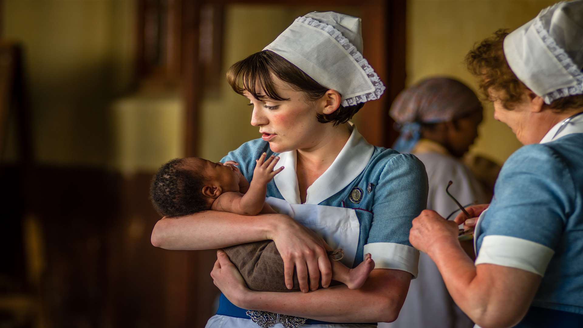 Call the Midwife's Christmas special was the most watched programme on Christmas Day. Picture: Neal Street Productions, Coco Van Oppens