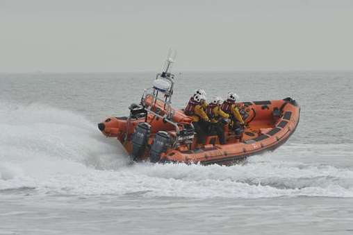The Walmer lifeboat in cation. File picture