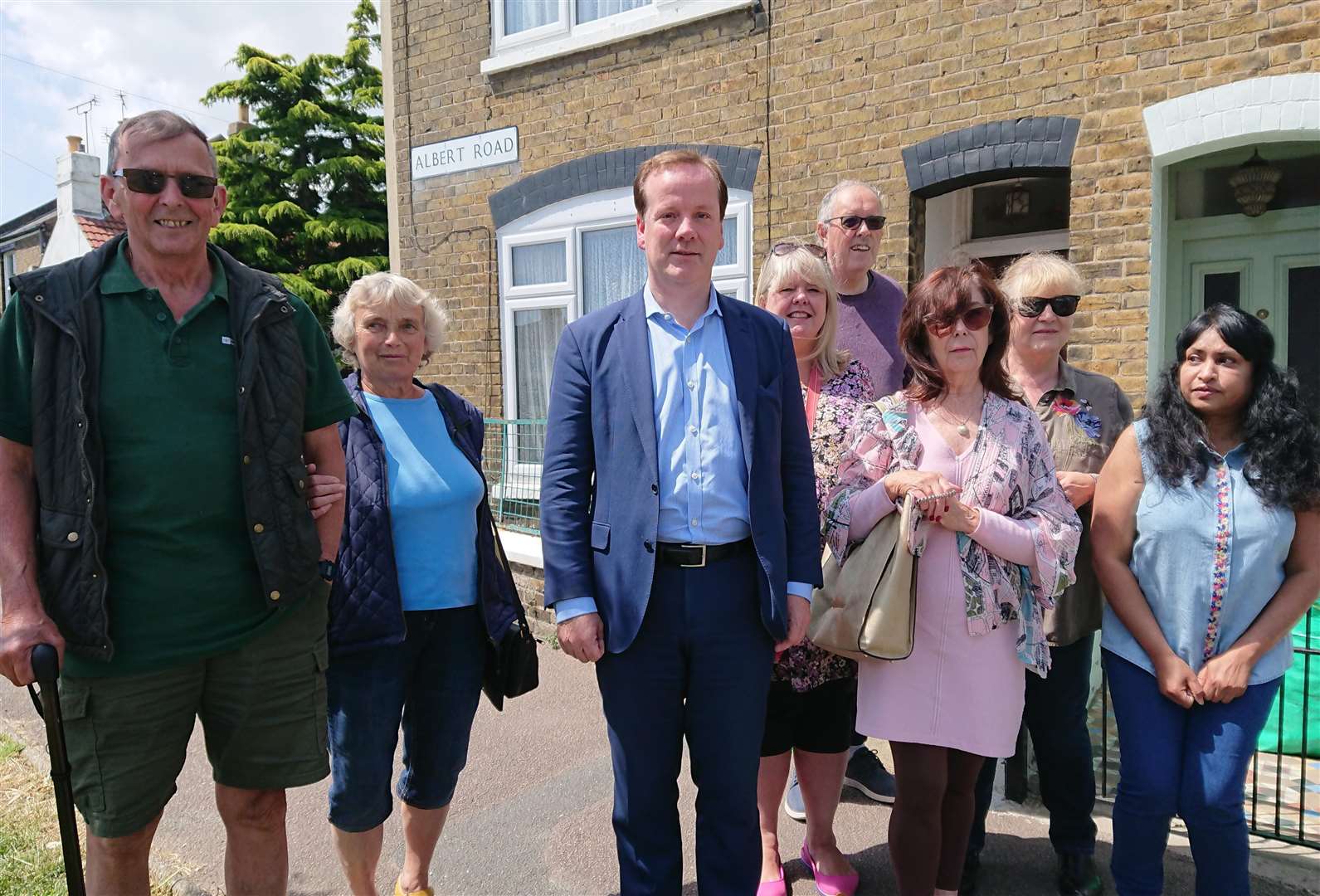 MP Charlie Elphicke is standing up for residents in Albert Road (2573715)