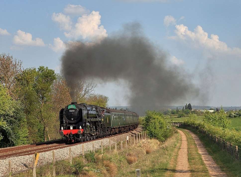 The journey from Bearsted to London was quicker by steam in the 1950s. Picture: Claire Newton, Steam Dreams