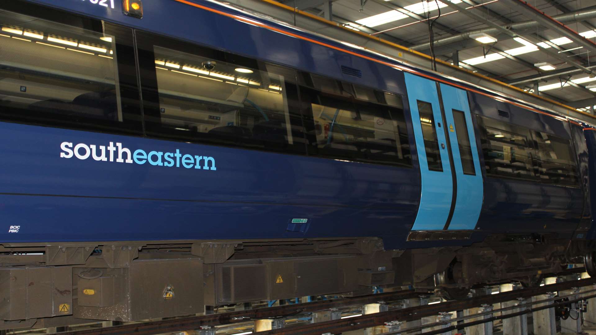 New exterior livery of Class 375 train