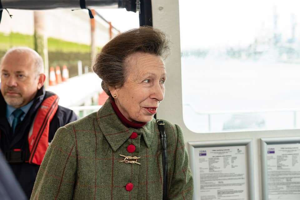 Princess Anne in Dover. Picture: Alan Langley ,Dover Design Photography