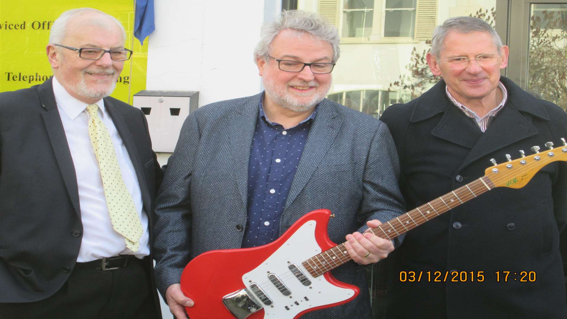 Stuart Leech, Rob Castle and Richard Denney. Picture: Stuart Leech