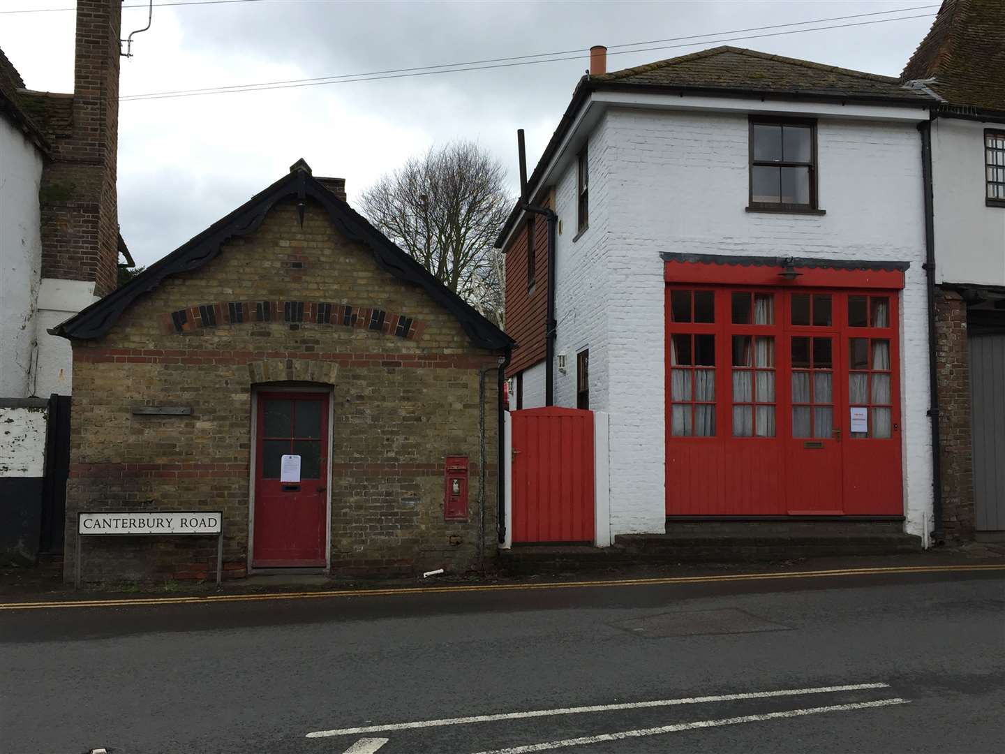 The store is part of Wingham's old fire station