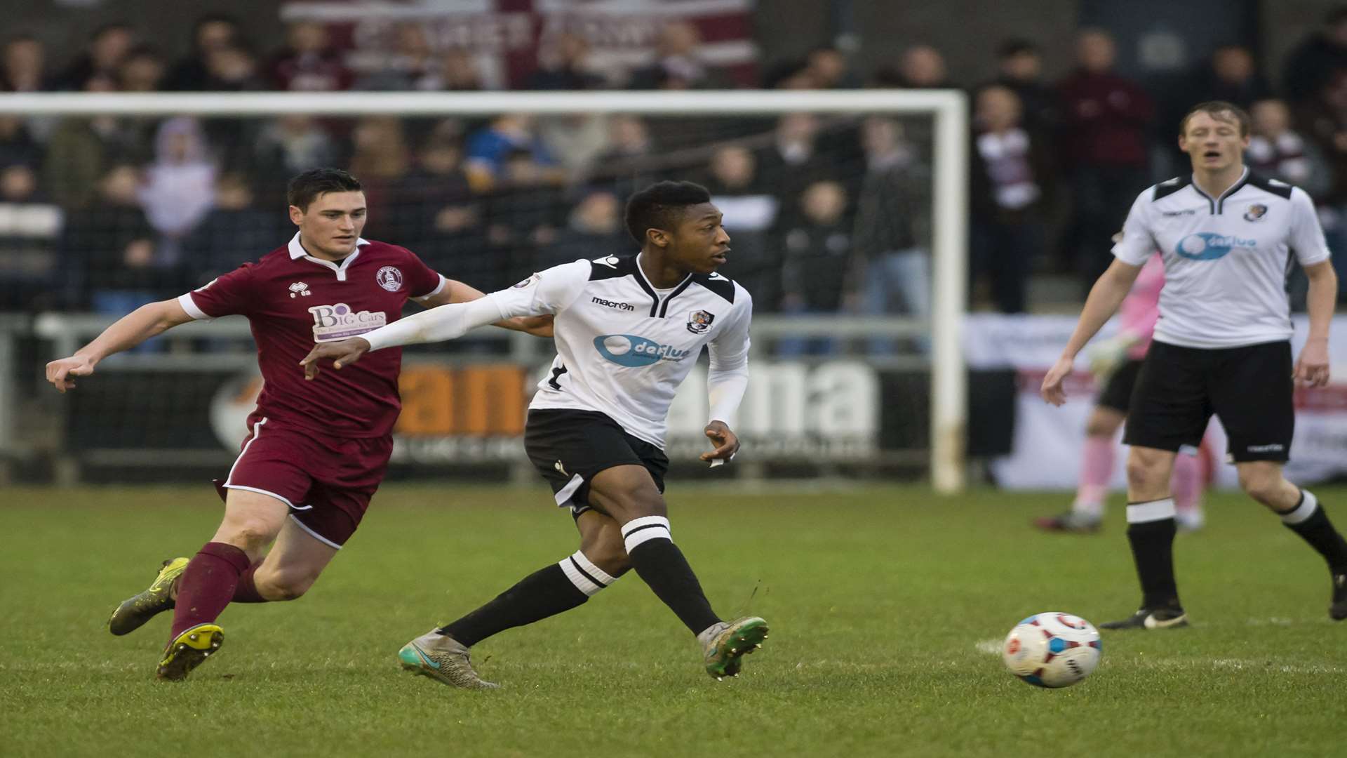 Ebou Adams has joined Norwich City from Dartford Picture: Andy Payton