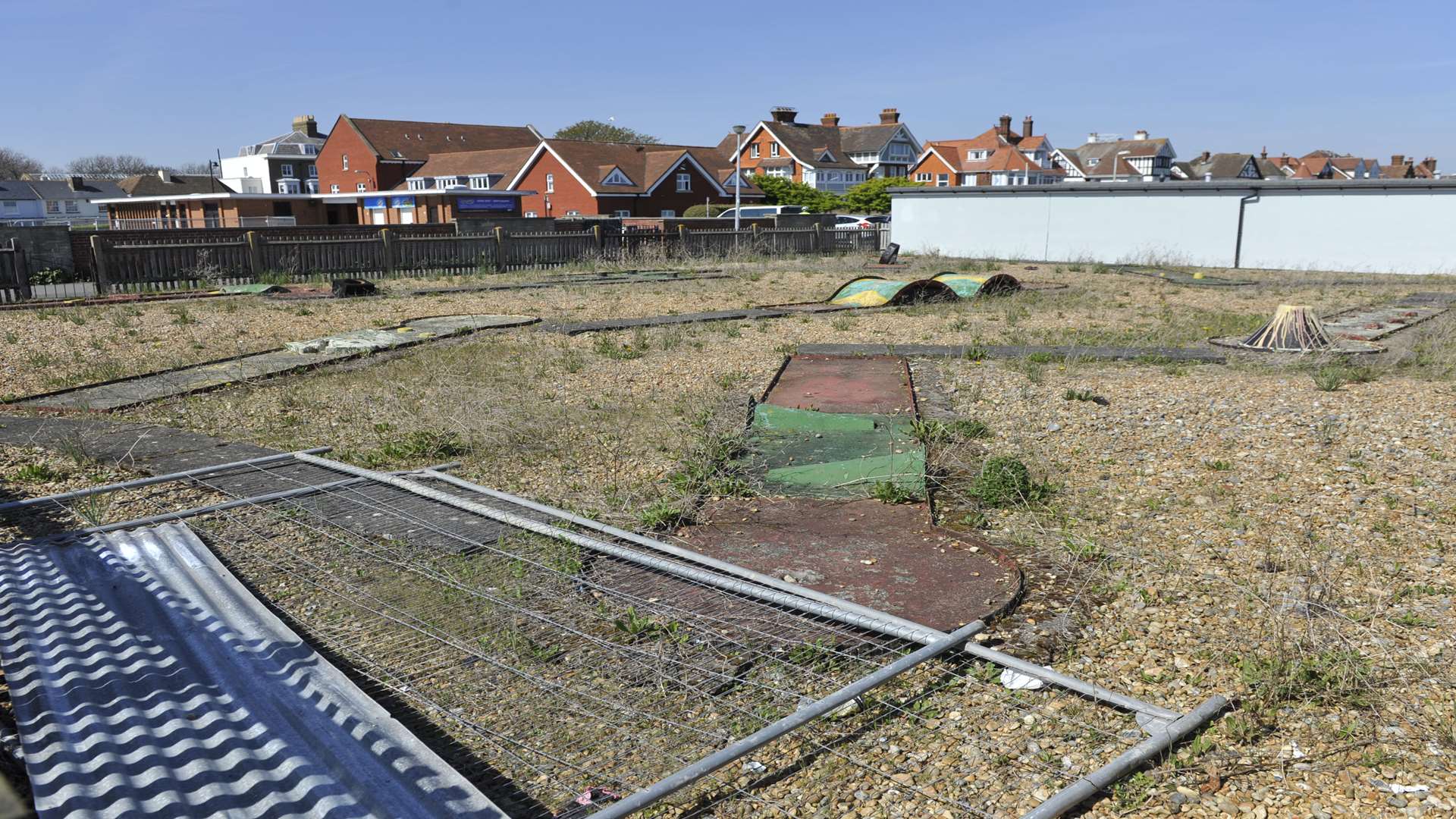 Walmer's former crazy golf course could soon be home to eleven beach huts