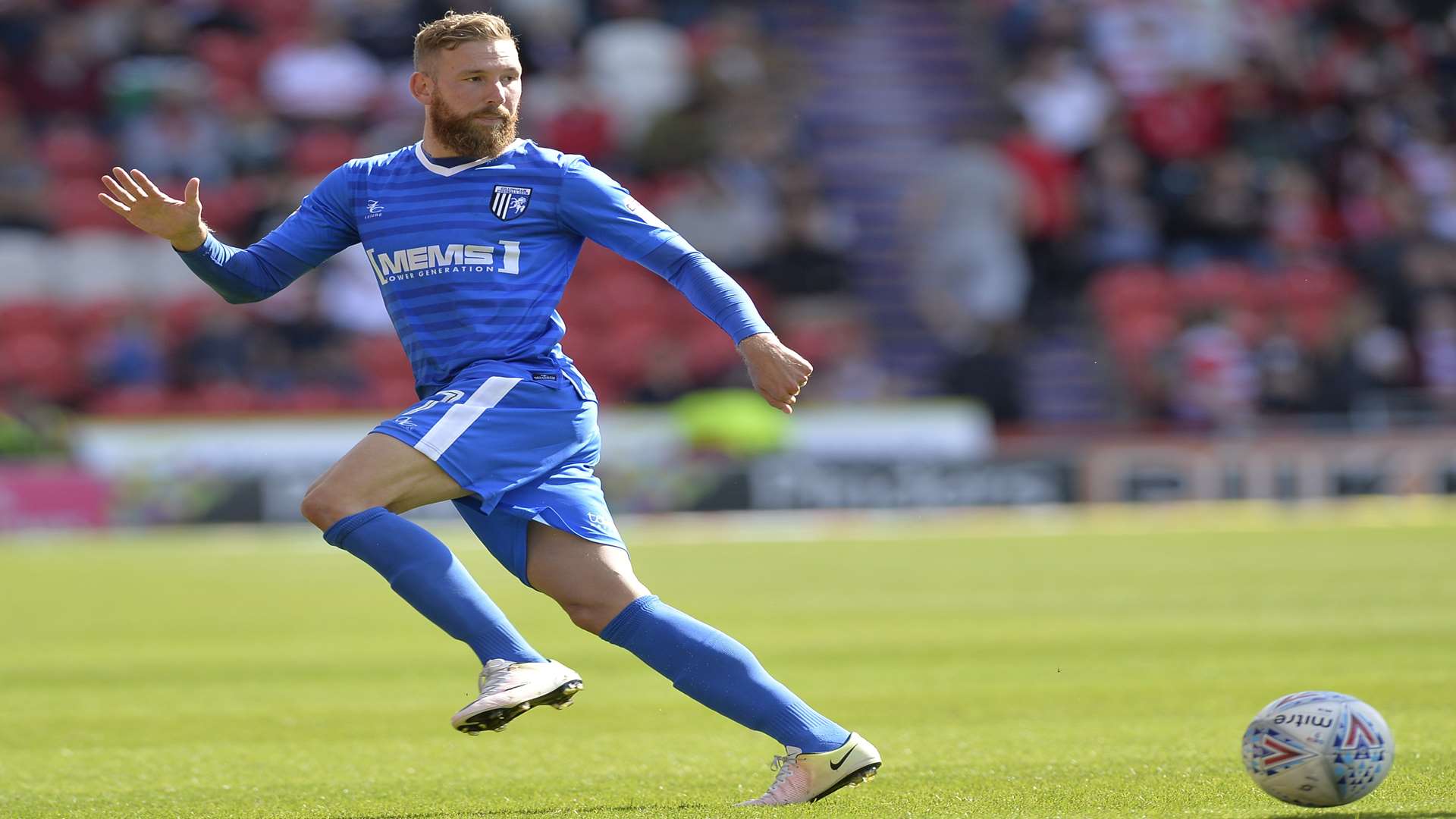 Scott Wagstaff has been back training at Gillingham Picture: Ady Kerry