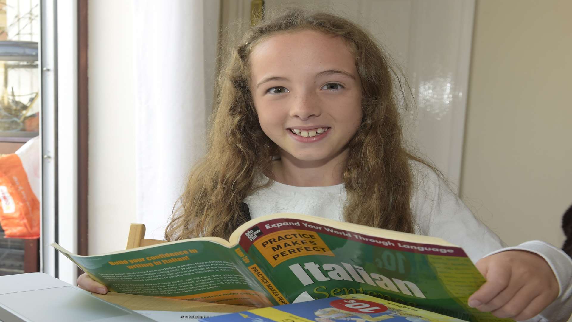 Sofia Squire dedicated a little time every night to studying for the GCSE