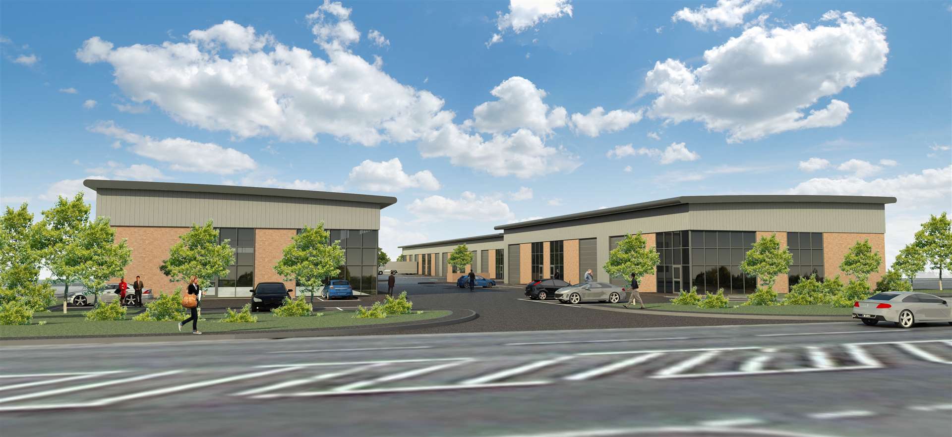 Gallagher Group is about to begin construction of its Nepicar Park commercial premises in Wrotham