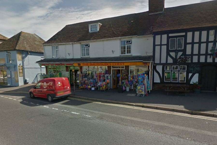 The Smuggler's Chest in Dymchurch was targeted by would-be shoplifters. Picture: Google