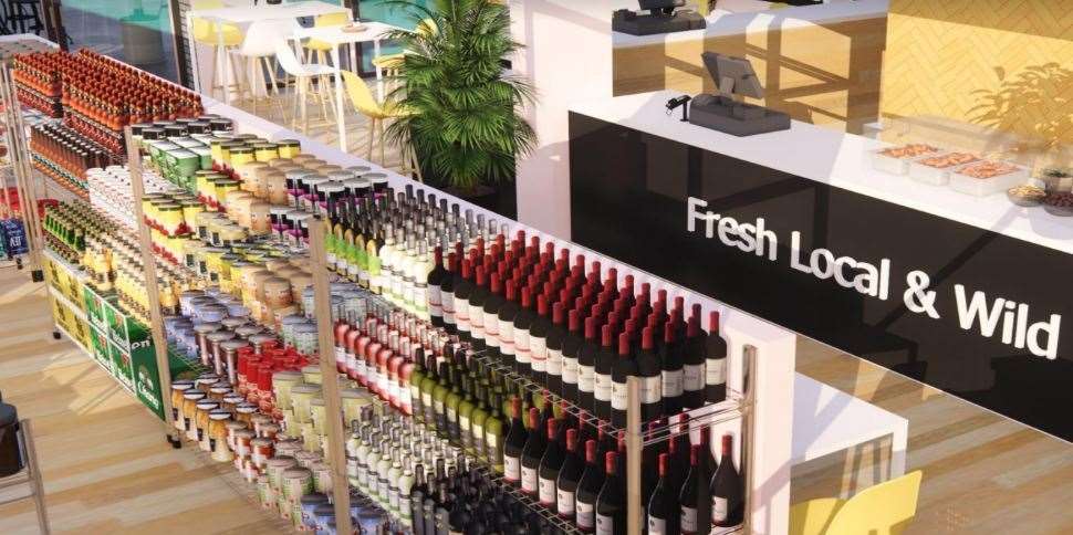 How the new Fresh, Local and Wild store will look