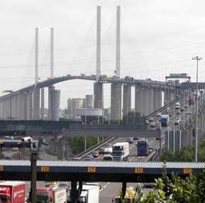 An accident in which a lorry hit a horse led to delays on the Dartford Crossing. Library image