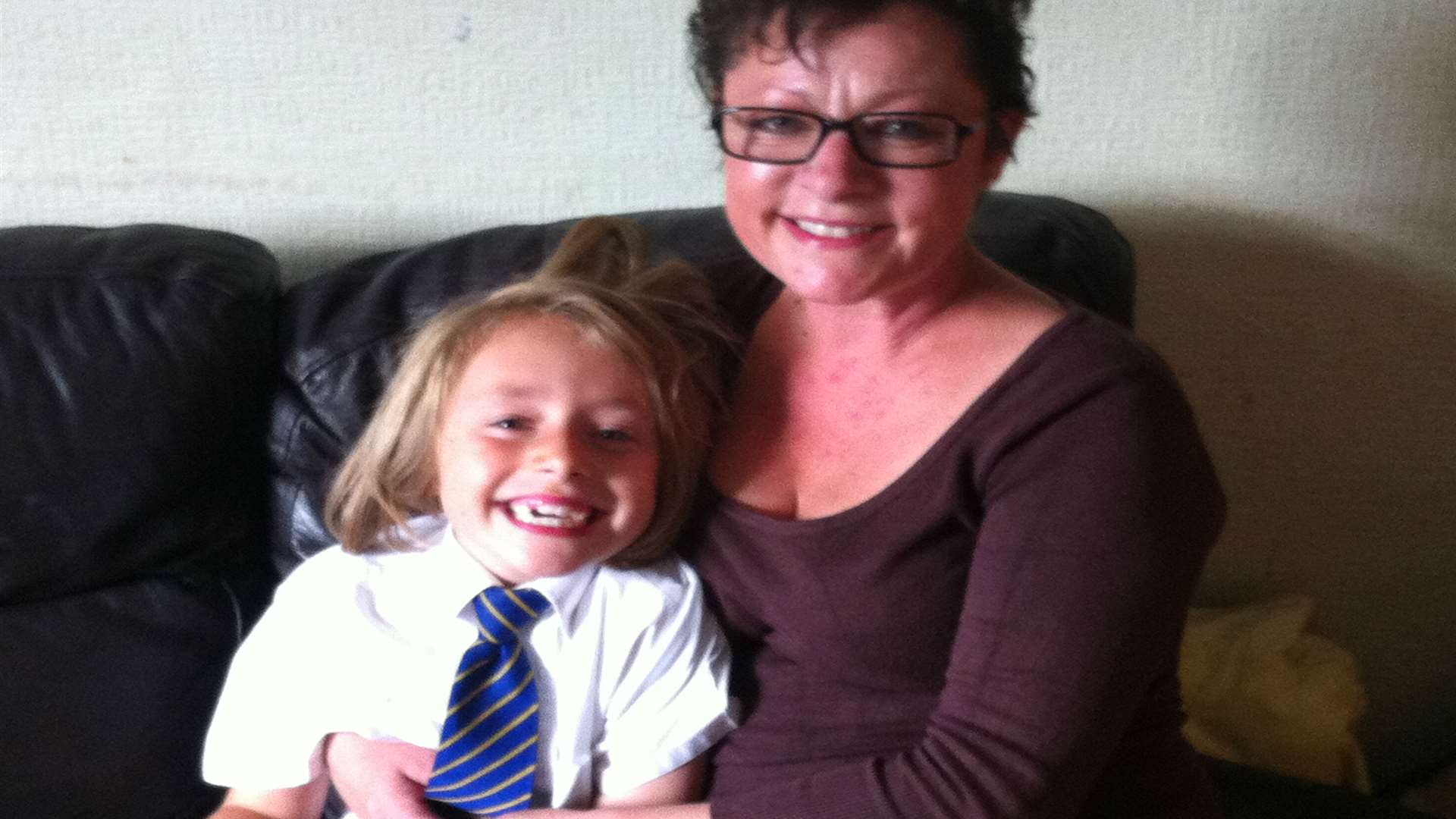 Karen Baker and daughter Lorna Baker-Brown at home in Gillingham