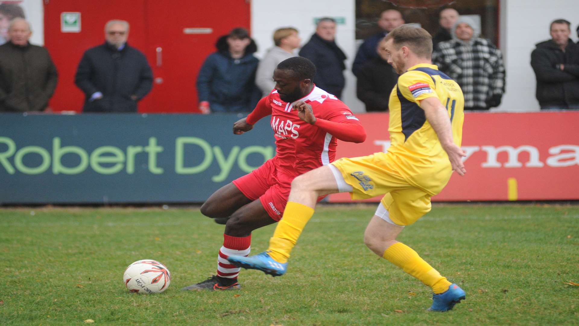Chatham Town in action against Hastings Picture: Steve Crispe
