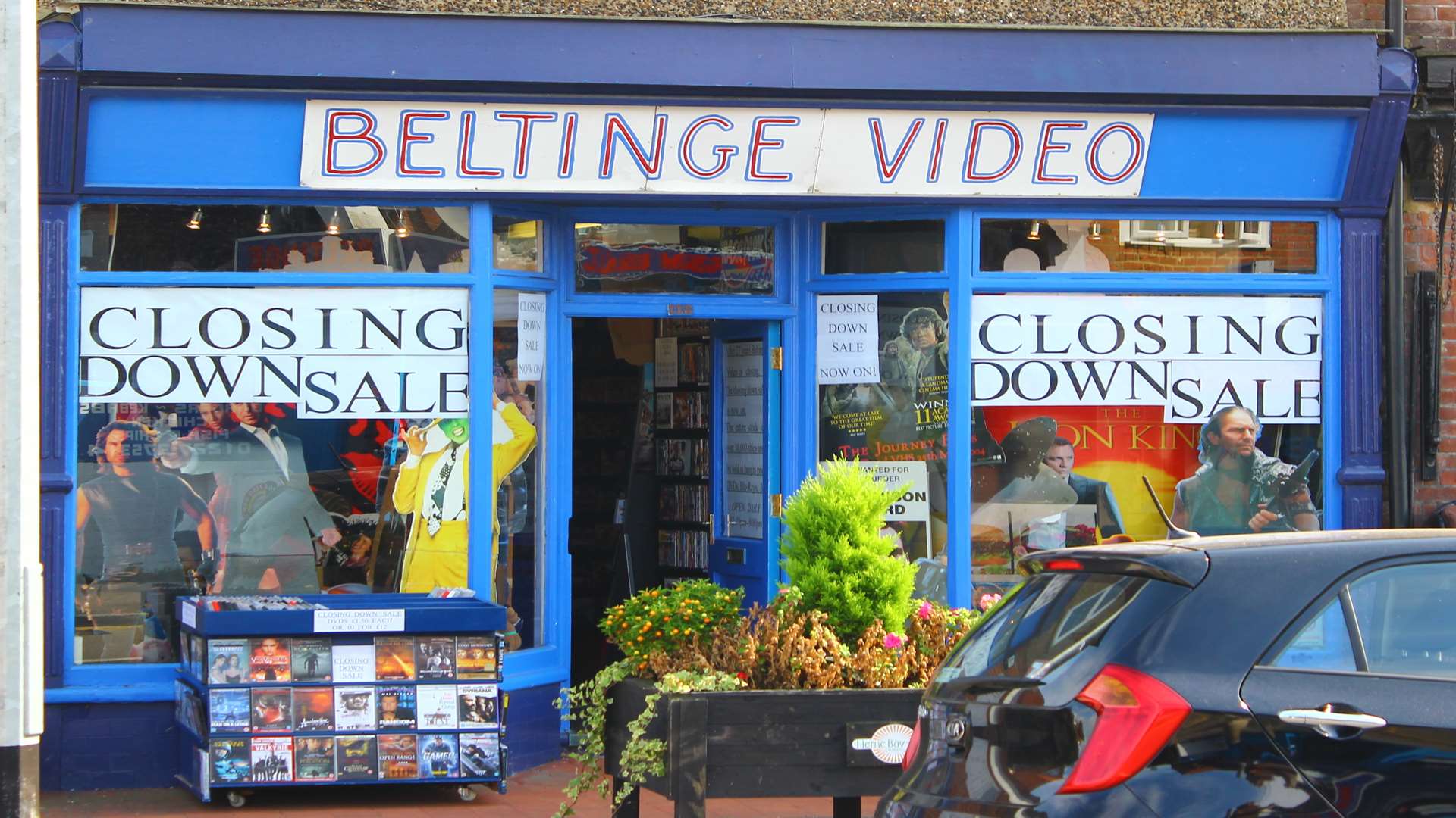 Beltinge Video has now closed