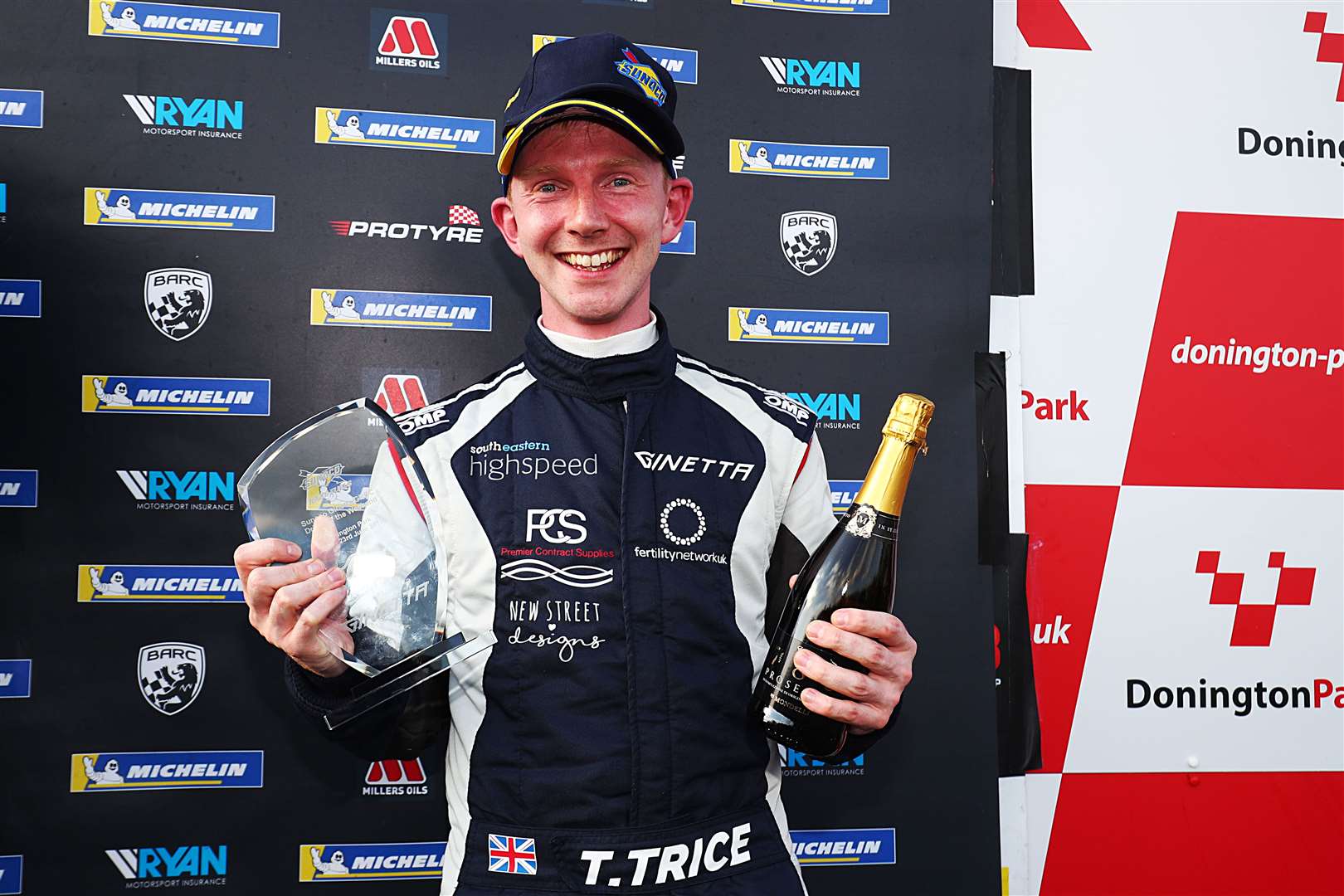 Toby Trice has had plenty of success in motorsport despite being a late starter