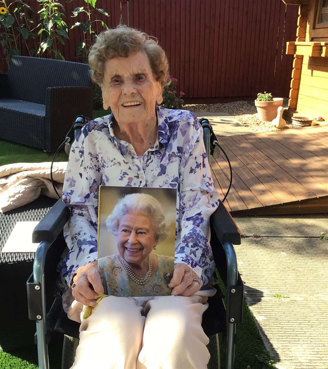 Margaret celebrated her 100th birthday. Picture: Gardenia House