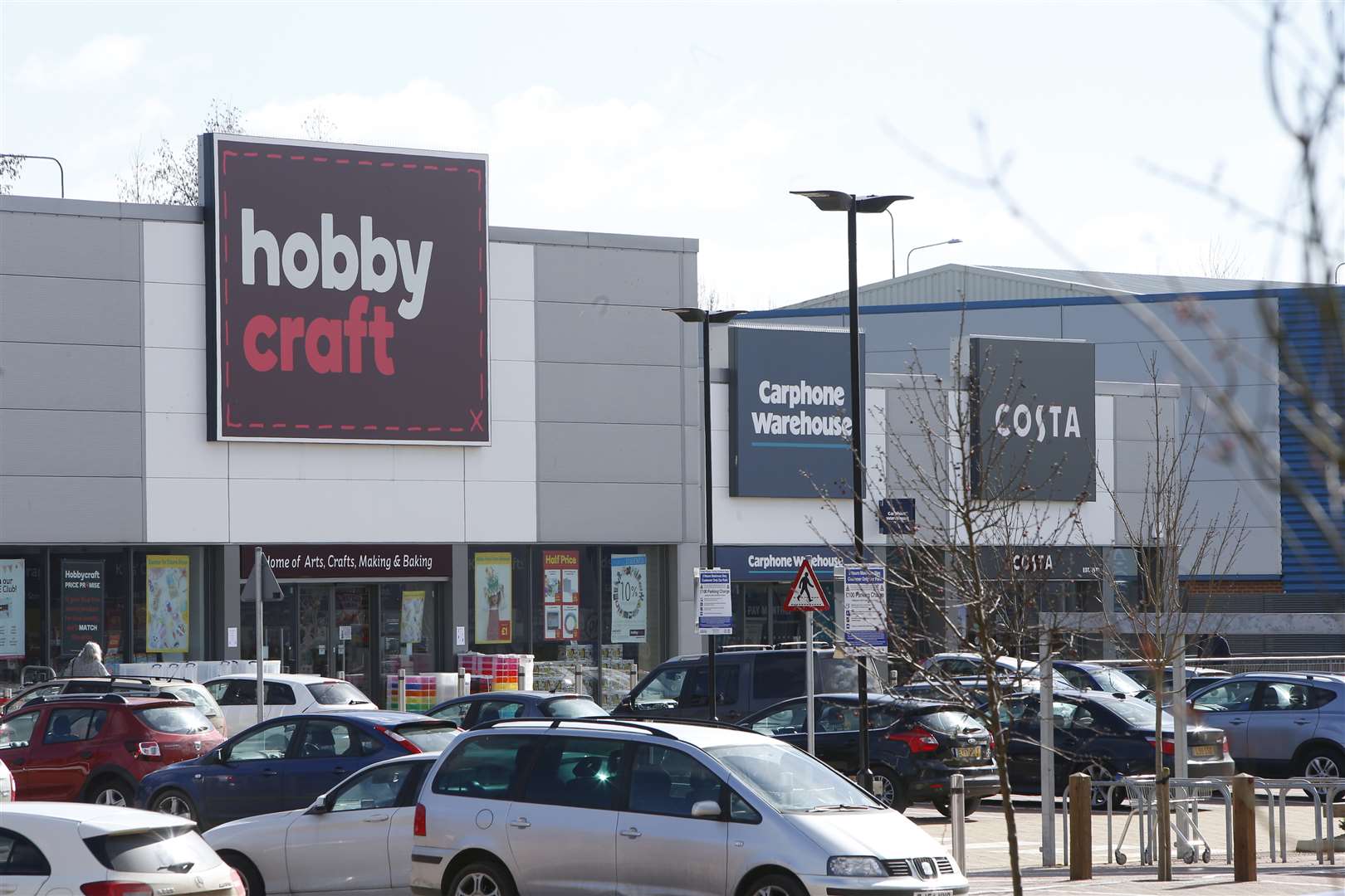 Shops on the Ashford Retail Park. Picture: Andy Jones