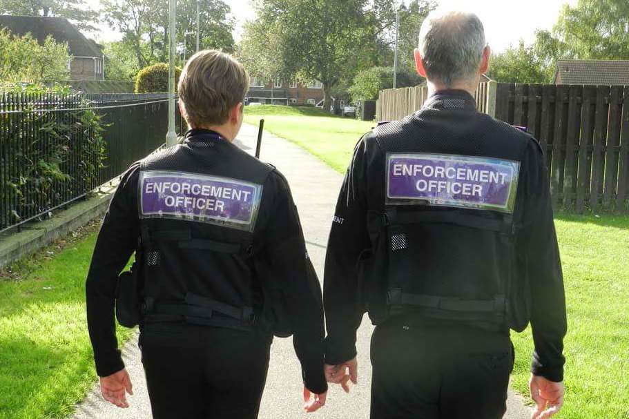 Canterbury City Council enforcement officers