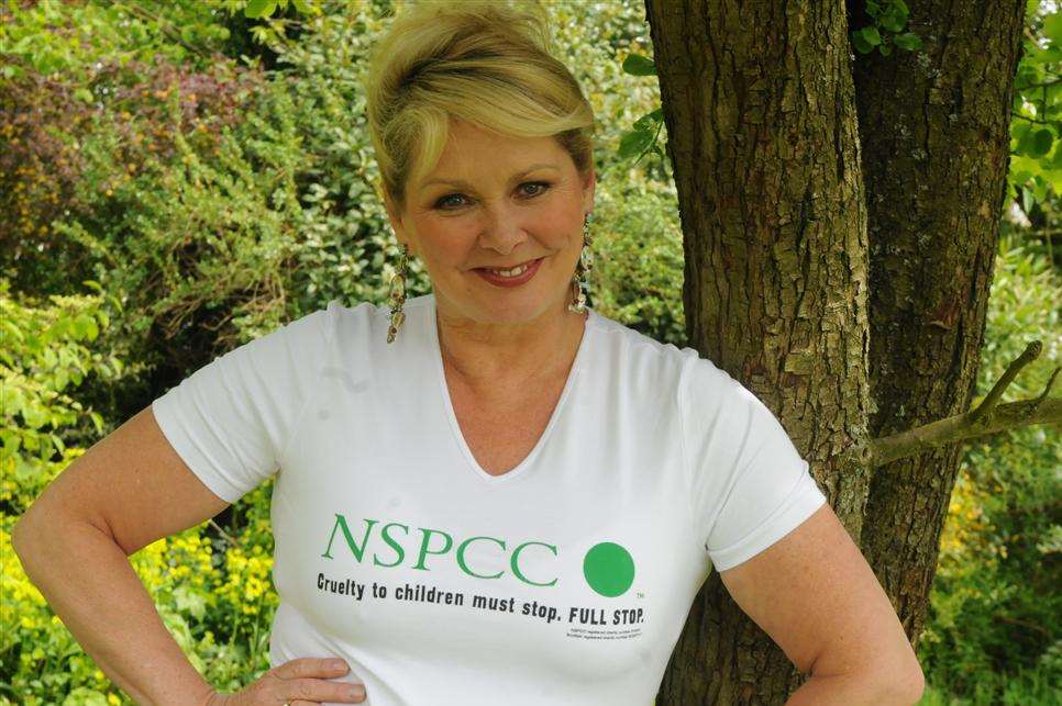 TV personality Cheryl Baker is backing the NSPCC Forever Smiles campaign