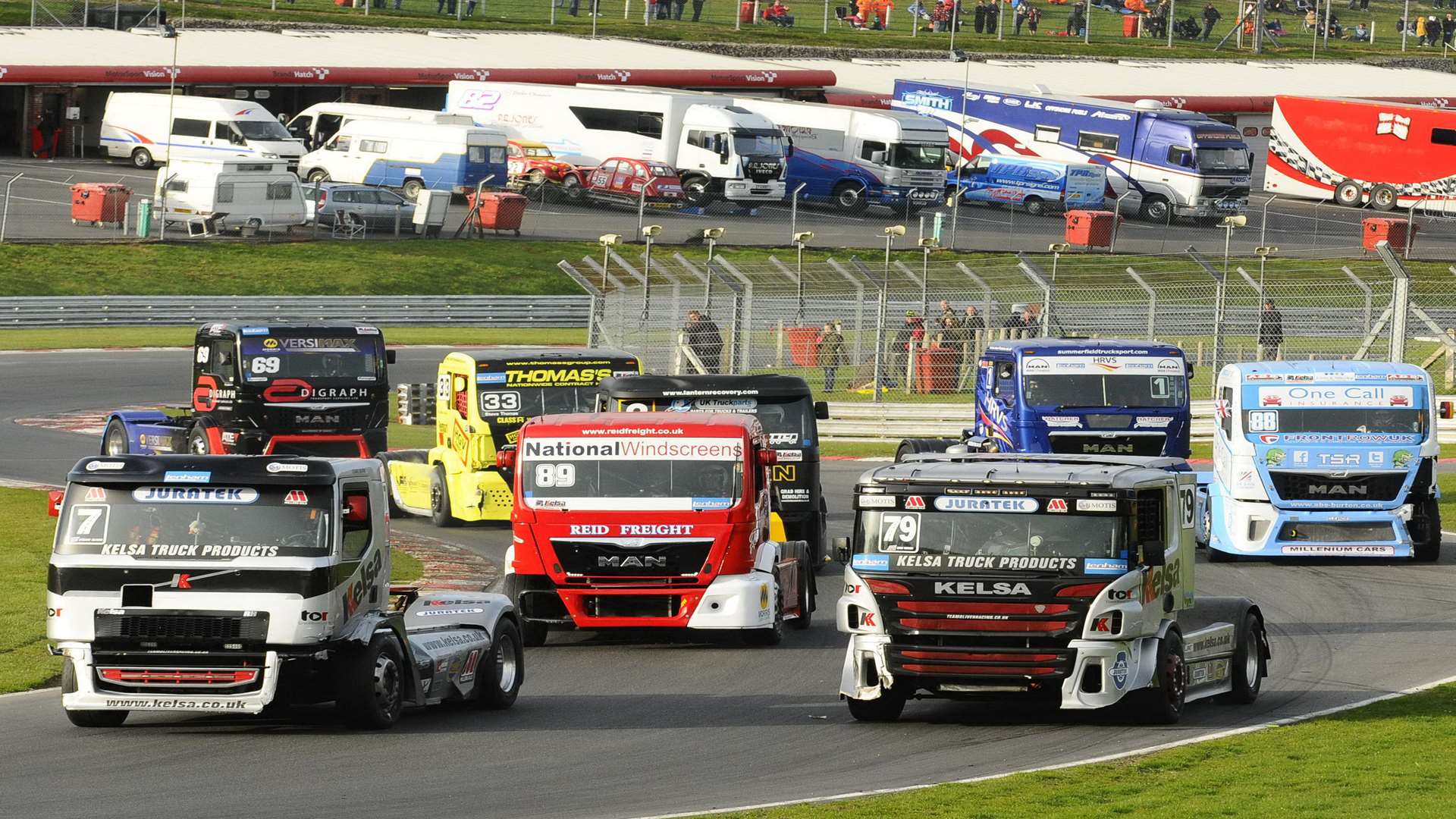 British Truck Racing Championships at Brands Hatch