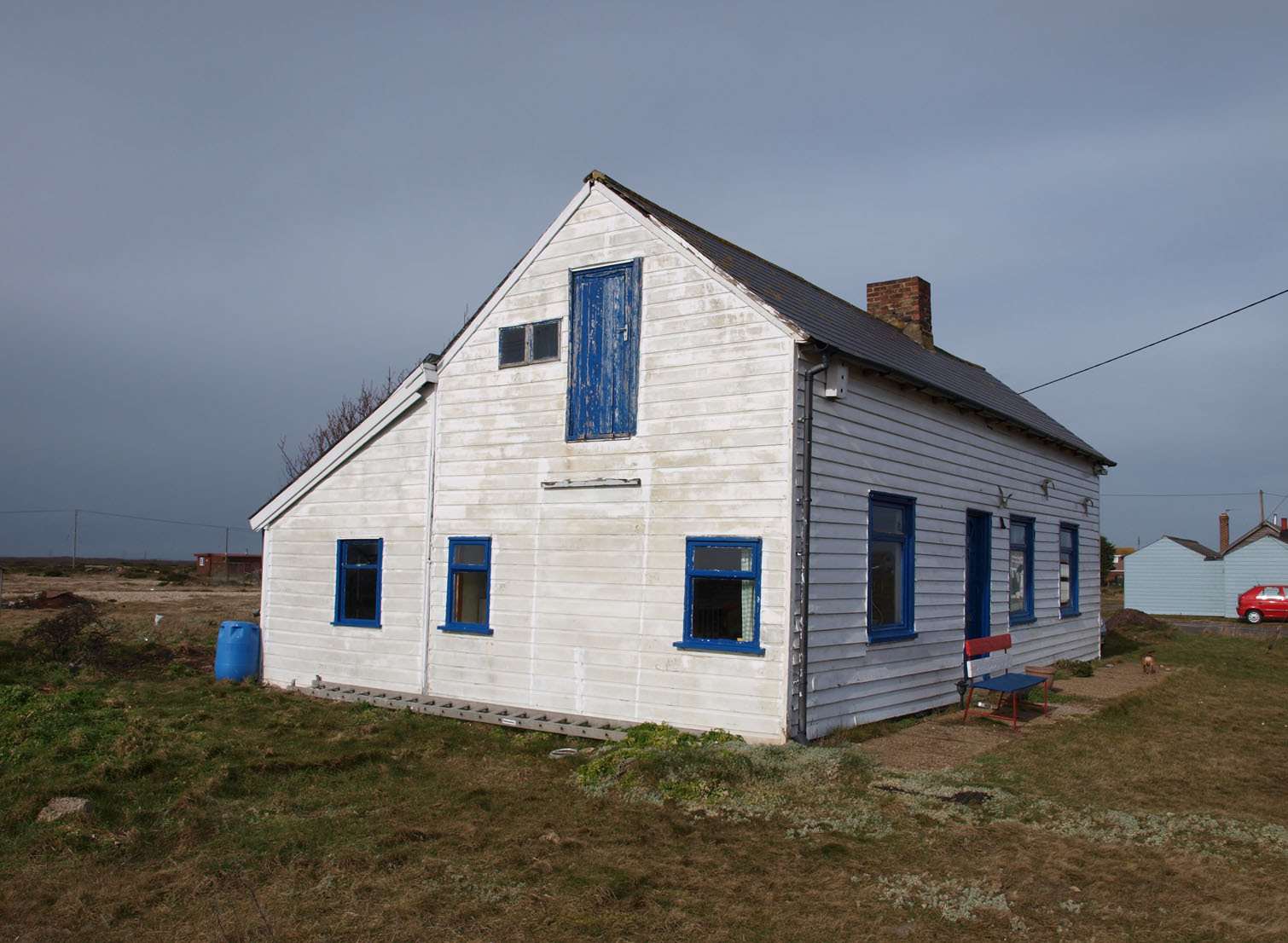 The cottage at Dungeness that inspired the cover of the Pink Floyd album 'A Collection of Dance Songs'