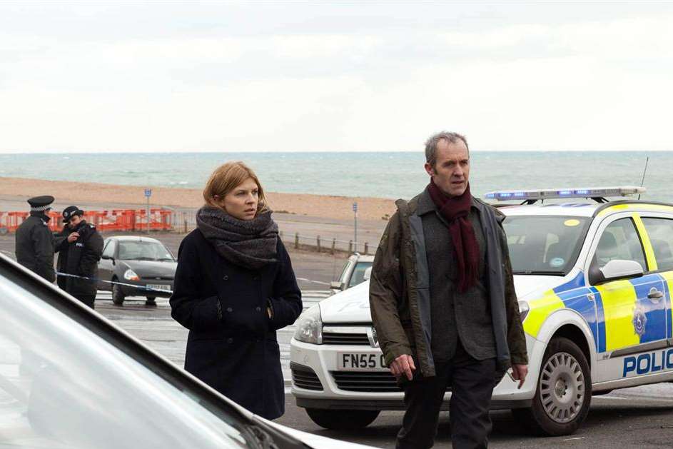 Stills from Anglo-French TV drama The Tunnel