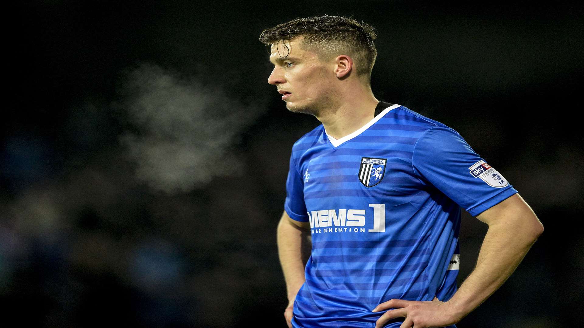 Gillingham's new signing Callum Reilly Picture: Ady Kerry