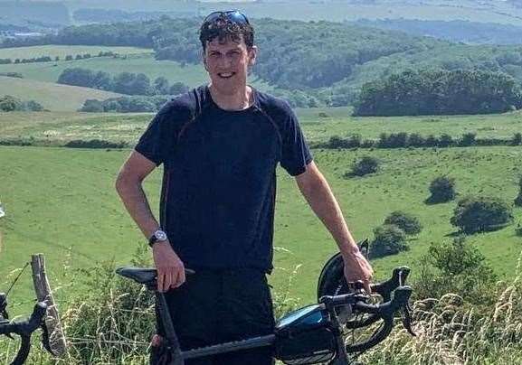 Simon Rous from Whitstable was an avid cyclist