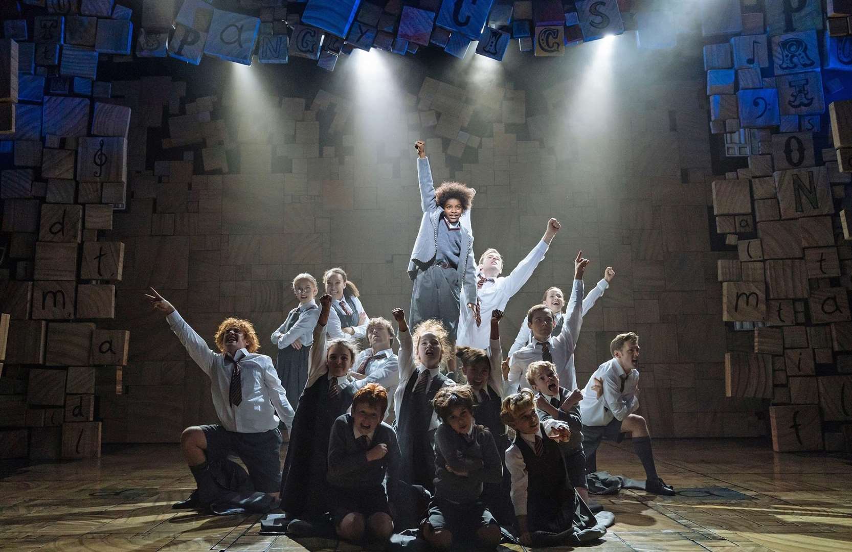 The Royal Shakespeare Company's Matilda The Musical will present the bedtime story for World Book Day Picture: Manuel Harlan