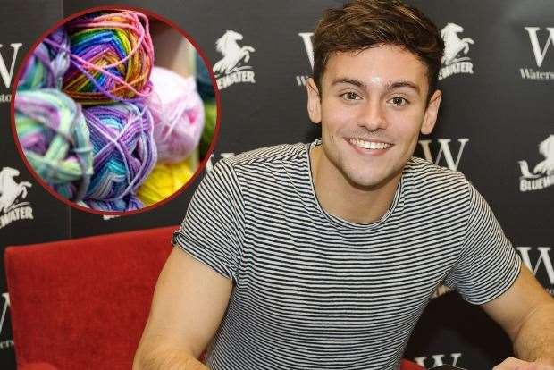 Tom Daley's Olympic knitting inspired a rise in demand for needles and wool