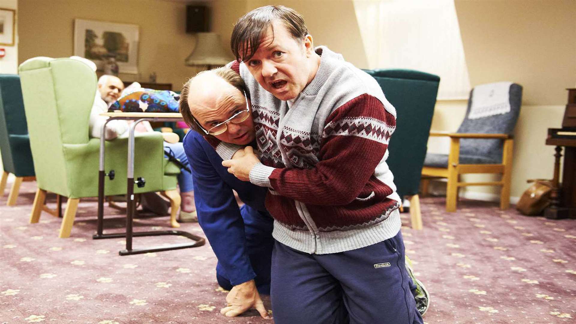 Care home workers like the loveable Derek face an uncertain future as their employers face rising wage bills. Picture: Channel 4
