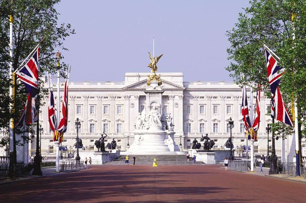 The order came from Buckingham Palace