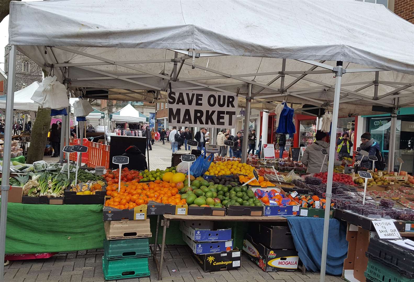 Supporters led a campaign to save Canterbury Market, which could soon return