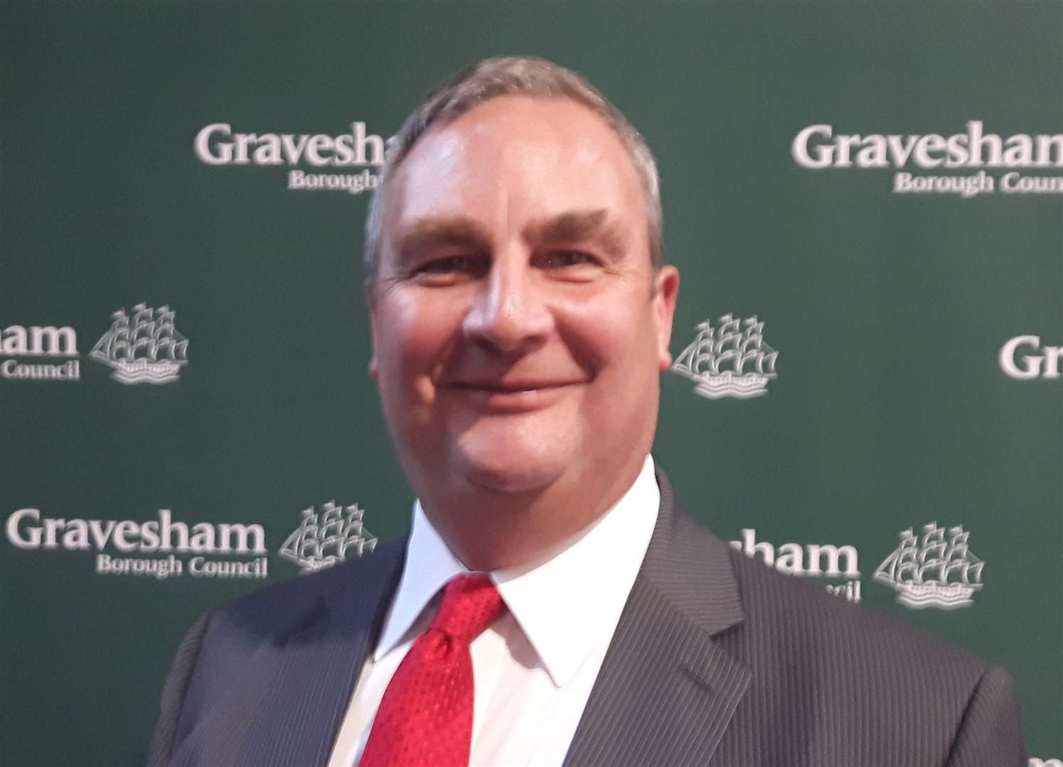Gravesham council leader John Burden