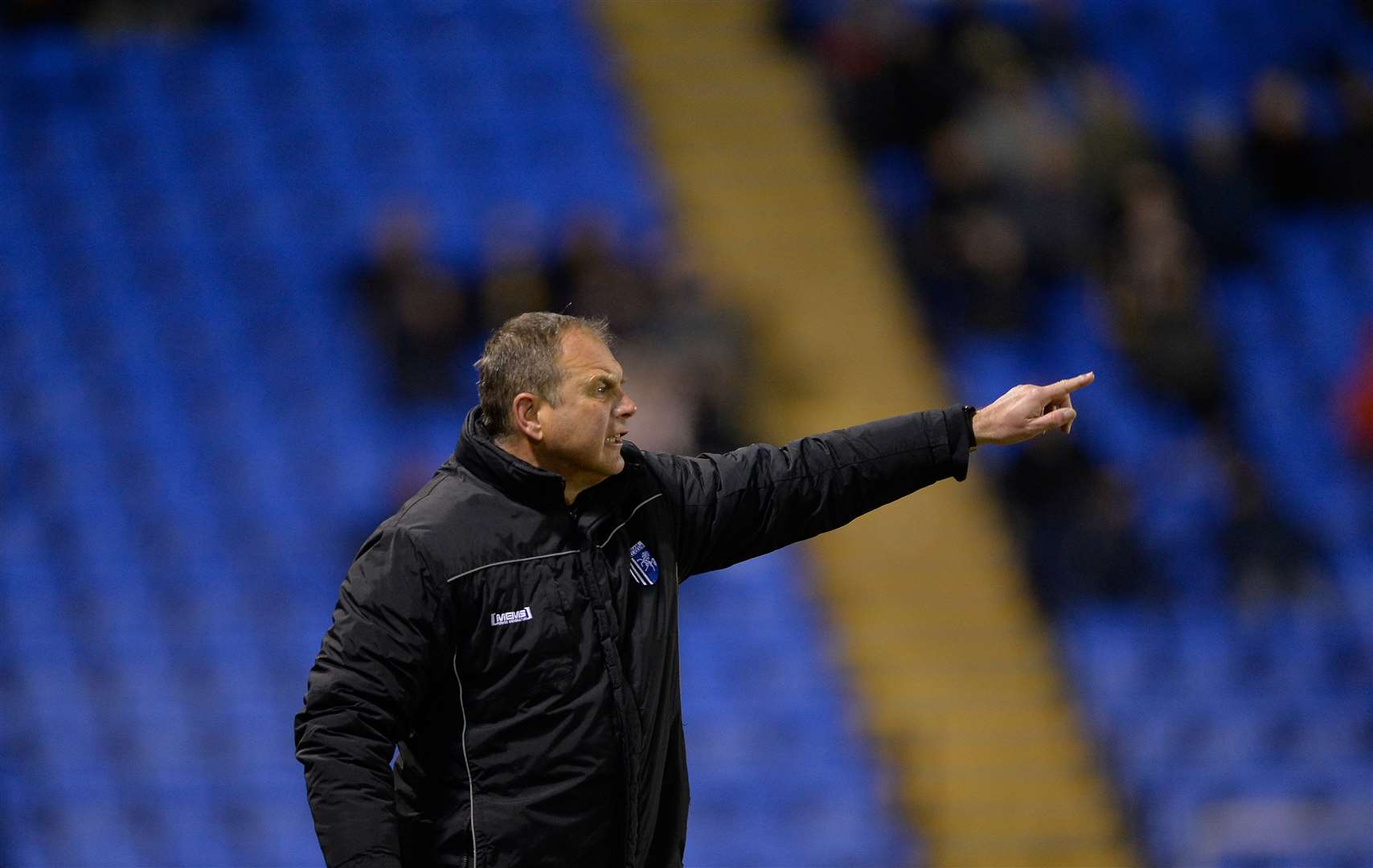 Gillingham’s manager Steve Lovell Picture: Ady Kerry