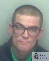 Nicholas Noble, 37, of Elaine Avenue, Strood, has been locked up for more than three years