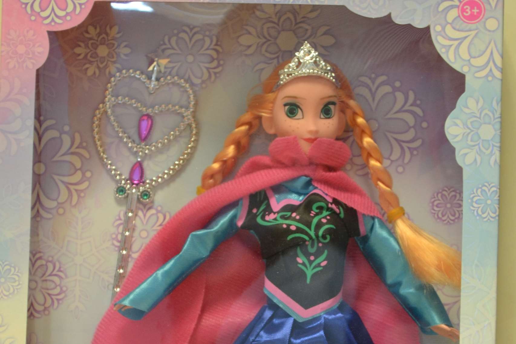 This Princess Anna toy was among the Frozen toys seized in the Chinese consignment