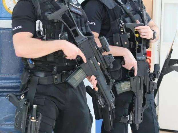 The officer was taking part in a firearms training exercise when live rounds were fired. Stock photo