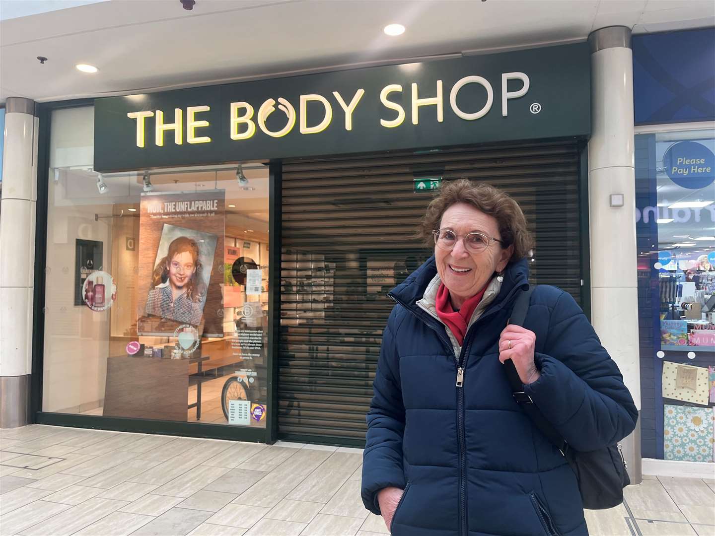Liz said it's really sad to see the shop in County Square Shopping Centre close
