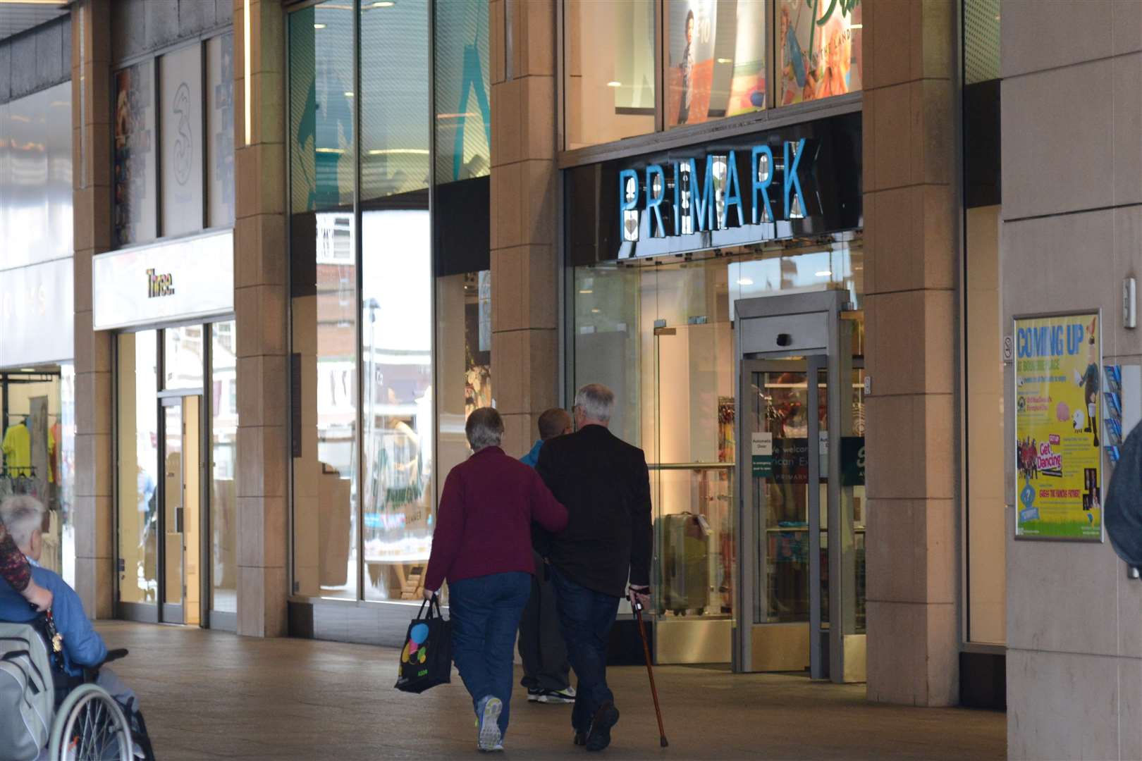 Primark in the Bouverie Place shopping centre in Folkestone