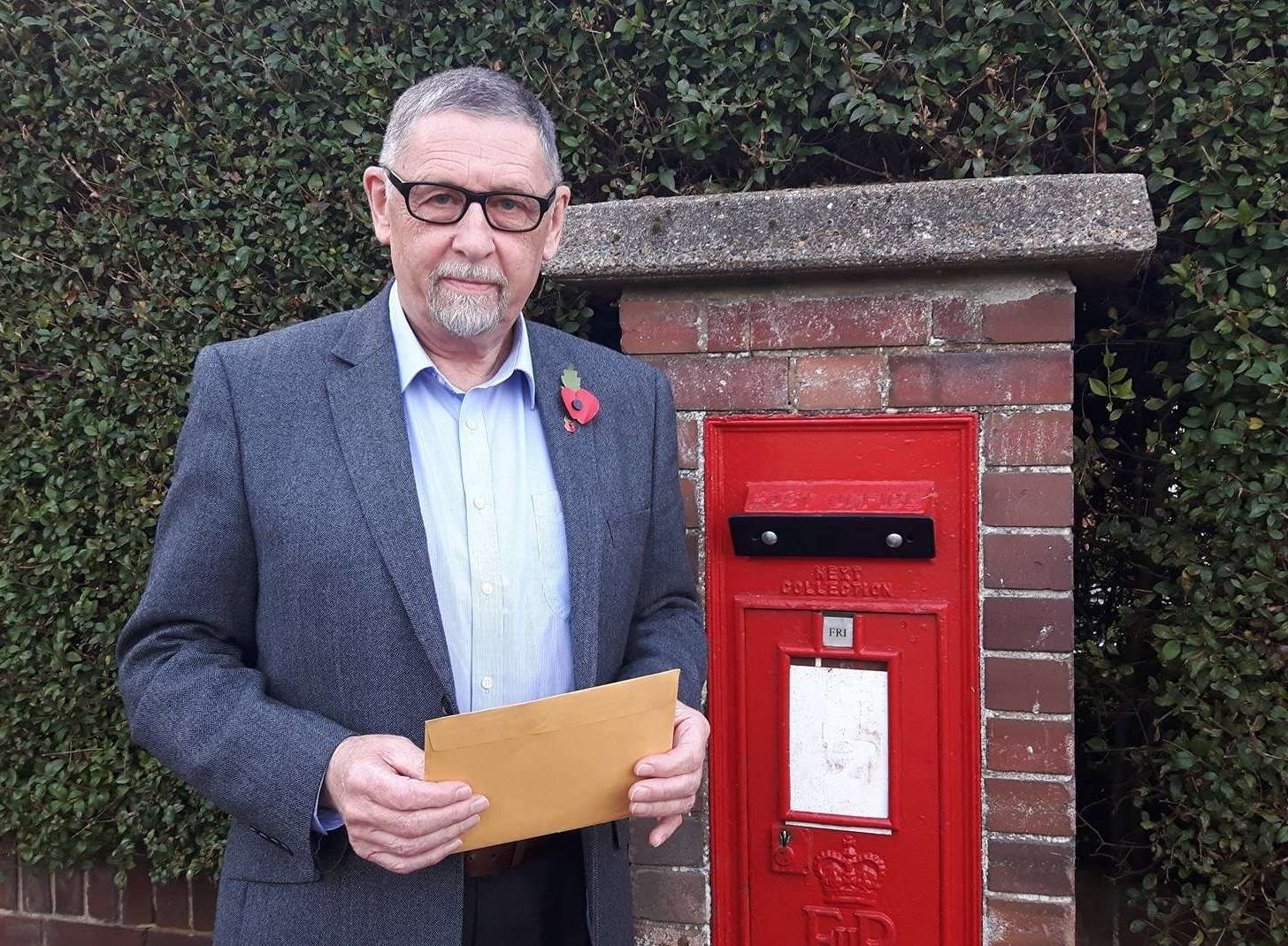 Cllr Nick Tomaszewski has condemned those who posted dog faeces in this post box