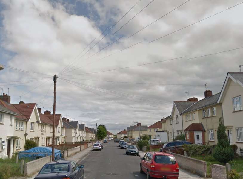The incidents happened in Dickens Road, Gravesend. Picture: Google.