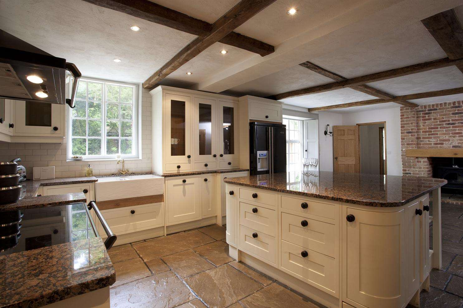 The kitchen, Frogholt Manor, near Folkestone