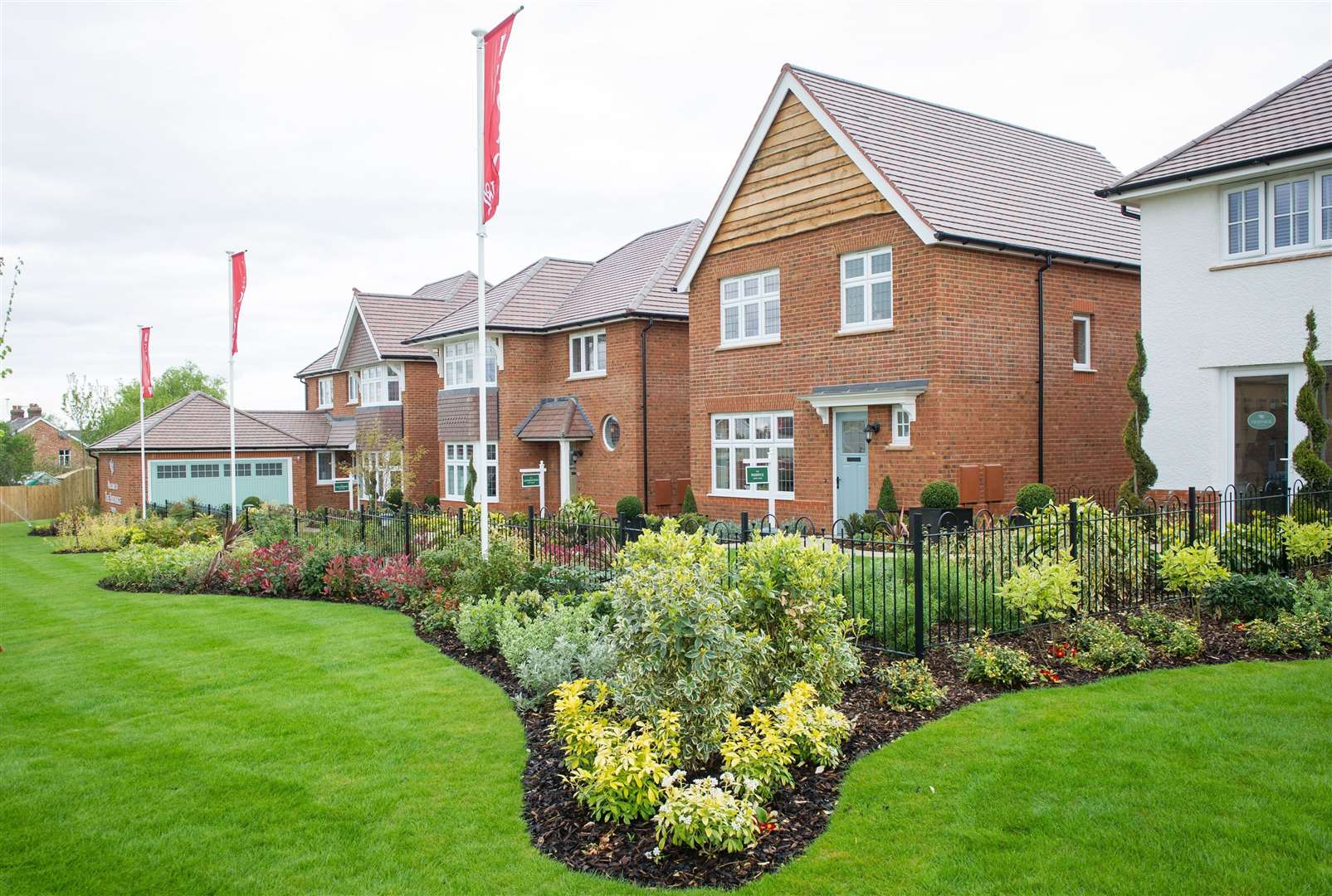 Many new homes have already been built - like these at The Parsonage in Marden